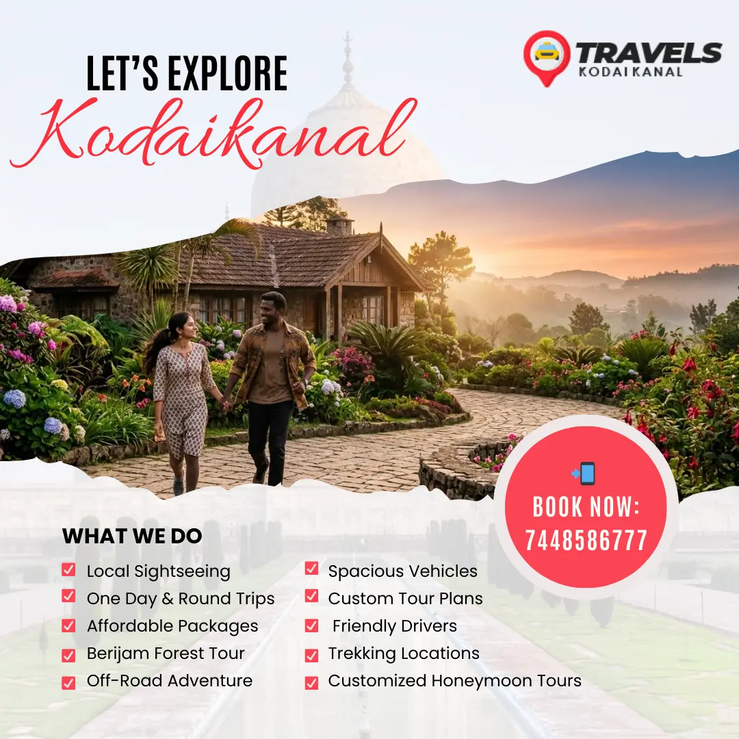 Travels In Kodaikanal - Kodaikanal Tours & Travels